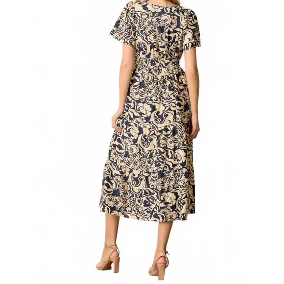 NEW POLAGRAM hatchkins dress in navy - Picture 4 of 4